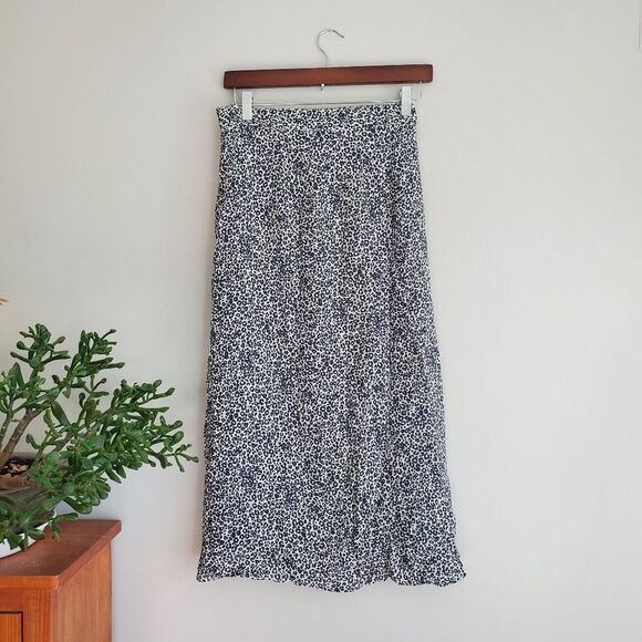 American Eagle leopard print Midi wrap skirt size small - Picture 8 of 8
